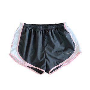 Nike Tempo Running Shorts Grey, Pink & White size M